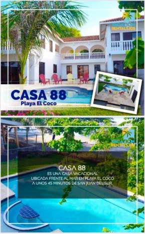 Beachfront Home 88 Playa El Coco